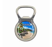 Galley Bay Beach Saint John Parish Antigua Fridge Magnet Bottle Opener Tourist Souvenir Gift Collection Refrigerator Magnetic Sticker