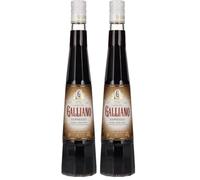Galliano Espresso, 50cl - 30% ABV Original Italian Coffee Liqueur with Arabica and Robusta Coffee Beans - Handcrafted Artisanal Spirit for Cocktails (Pack of 2)