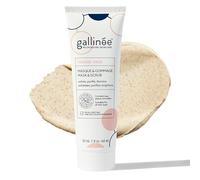 Gallinée - Face Mask & Scrub - 2-in-1 Gentle Exfoliating Scrub & Brightening Clay Mask - With Prebiotics, Lactic Acid & Vitamin E - Dermatologically Tested - For Normal Skin Type - 50 ml