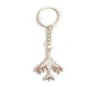 Gallkeat Airplane Keyring Retro Plane Fighter Model Keychain Bag Charms Backpack Handbag Decoration Gifts for Travel Enthusiasts, Men, Women (I)