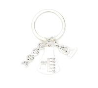 Gallkeat Biology Science Teacher Scientist Keyring Dna Molecule Microscope Chemistry Teacher Present