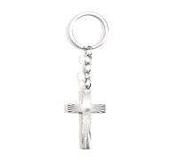 Gallkeat Cross Keychain, Christian Bible Verse Keyring, Inspirational Christian Baptism, Confirmation and Ordination Gift