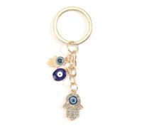 Gallkeat Lucky Evil Eye Keychain Evil's Eye Pendant Good Luck Charms Handbags Decorative Friendship Appreciation Congratulations Gifts (A)
