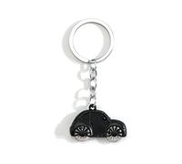 Gallkeat Mini Car Model Keychain Metal Car Creative Keyrings Bag Charm Christmas Birthday Gift for Men, Dad, Son (black)