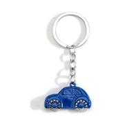 Gallkeat Mini Car Model Keychain Metal Car Creative Keyrings Bag Charm Christmas Birthday Gift for Men, Dad, Son (blue)