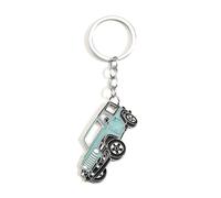 Gallkeat Mini Car Model Keychain Metal Car Creative Pendant for Men and Women Blue