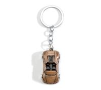 Gallkeat Mini Car Model Keychain Metal Car Creative Pendant for Men and Women (Red)