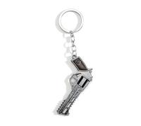 Gallkeat Mini Pistol Keychain Metal Fake Gun Keychain Bag Charm Backpack Bags Luggage Accessories Gifts for Gun Lovers Men Army Boyfriend (A)