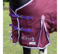 Gallop 1200D Trojan Xtra 0g Duraproof Turnout Rug - 5'6'' · Burgundy