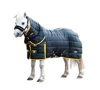 Gallop 2001 Ponie 200g Combo Stable Rug Navy/Yellow, Navy/Yellow, 3ft9
