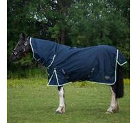 Gallop 600D Trojan Duraproof 0g Combo Turnout Rug - 6'9'' · Blue