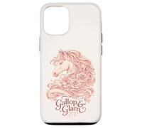 Gallop and Glam Derby Horse Floral Design Case for iPhone 12/12 Pro