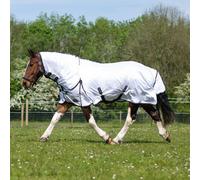 Gallop Classic Fly Rug Combo - Horse Blanket - White - Size: 5ft 9inch