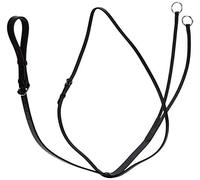 Gallop Economy Leather Running Martingale, Full Size, Black