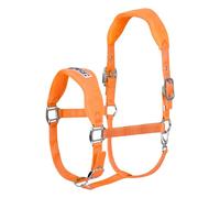 Gallop Horse Halter Enhanced Comfort - Contoured Fit & Moisture-Wicking Fabric (Orange, Cob)