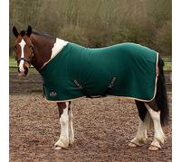 Gallop Jersey Fleece Cooler Rug For Horse Pony Equestrian (6'3", Green)