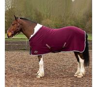 Gallop Jersey Fleece Cooler Rug For Horse Pony Equestrian (6'6", Burgundy)