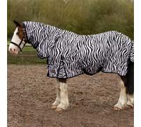 Gallop Mesh Zebra Combo Fly Rug - Size 5'3 - 5'3
