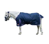 Gallop Ponie Standard-Neck 5-Point Duraproof Lightweight Horse Turnout Rug Navy (5)