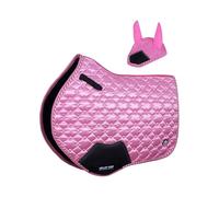 Gallop Shop Luminous Close Contact Saddle Pads (Baby Pink, Cob/Pony)