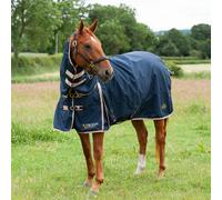 Gallop Trojan 100g Combo Turnout Rug - Outdoor Lightweight / Mediumweight Horse Blanket - Navy - Size: 5ft 9inch