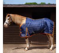 Gallop Trojan 100g Standard Stable Rug - Navy/Orange, 6'0