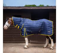 Gallop Trojan 200g Full Neck Stable Rug - Indoor Horse Blanket - Navy - Size: 6ft 9inch