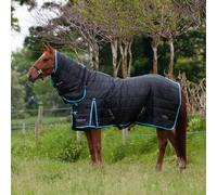Gallop Trojan 300g Combo Stable Rug - Indoor Heavyweight Horse Blanket - Black - Size: 6ft 9inch