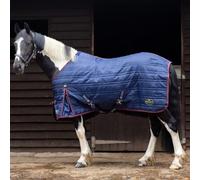 Gallop Trojan 50g Stable Rug, Navy/Burgundy, 6'9