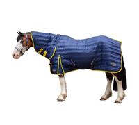 Gallop Trojan Combo Neck 200G Horse Stable Rug Navy (5 6")