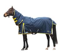 Gallop Trojan Combo Neck Duraproof 200G Horse Turnout Rug Navy (5 6")