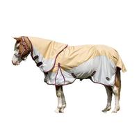 Gallop Trojan Dual Combo Neck Horse Fly Rug Beige (6 6")