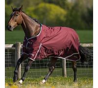 Gallop Equestrian Trojan XTRA 50g Turnout Rug /Navy in Burgundy, Size 7FT0, Nylon | Charlies