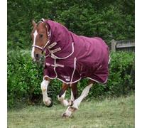 Gallop Trojan Xtra Duraproof 100g Combo Turnout Rug - 5'9'' · Burgundy
