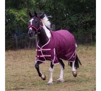 Gallop Trojan Xtra Duraproof 200g Standard Neck Turnout Rug - 5'9'' · Burgundy