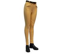 Gallop Women Classic Jodhpurs - Light Yellow, Size 38