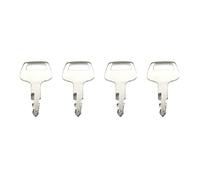 Galloparts 41307-00007 HD62 4Pcs Ignition Keys SWE70-90 21E6-10430 EFI297060 Compatible with Hitachi H808 Compatible with Bobcat Excavator 316
