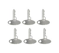 Galloparts Ignition Keys 6Pcs 1570 Compatible with Ford New Holland Tractor TC25 TC29 TC30 1210 1320 1520 1530 1620 1630 1715 1720 1725 1920 1925 2120 3415 Skid Steer Loader L465 L554 L565