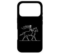 Galloping Horse Line Art Equestrian Drawing Case for iPhone 17 Pro