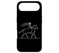 Galloping Horse Line Art Equestrian Drawing Case for iPhone Air