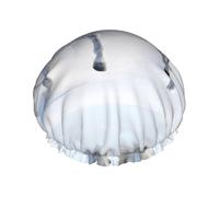Galloping Rare Spotted Horses,Shower Cap Nightcap Double Layer Waterproof Elastic Bath Cap Reusable Hair Cap