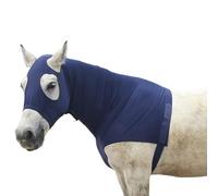 Gallopoff Lycra Stretch Horse Hood with Zip, Full Face Neck Coverage