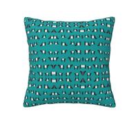 Galloway Cow Print Luxurious Double-Sided Printed Cushion Cover - 100% Polyester - Four Seasons Universal Throw Pillow Cover For Ideal Home Decoration