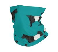 Galloway Cow Print Neck Warmer Gaiter Women Men, Windproof Face Cover Face Mask Scarf For Cold Weather Sport