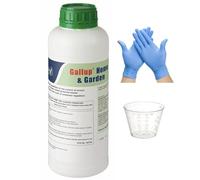 Gallup Garden Weedkiller 1L Value Set + Included Cup & Gloves by Direct4Gardens