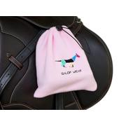 GALOP WEAR Stirrup Covers - Soft Protective Pouch for Stirrup Irons | Equestrian Tack Protection - Prevents Scratches & Dirt - Pink