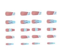 GALPADA 1 Box Detachable Fake Nail Tips Ultra-thin Full Cover False Nails Most People