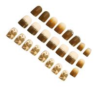 GALPADA 1 Box Manicure False Nails Removable Fake Nails with Delicate Look and Lovely Style Abs Plastic for Women
