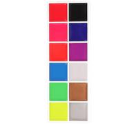 GALPADA 1 Box Neon Glow in The Dark Face Paint for Adults, Greasepaint Body Paint Kit with 12 Vibrant Colours, Gentle on The Skin, for Halloween Party and DIY Face Painting