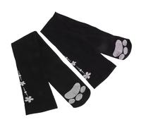 GALPADA 1 Pair Kitten Claw Stockings Soft Cotton Over-the-knee Stockings Lovely Design Cat Paw Shape Halloween Cosplay Clothing Accessories for Stage Shows and Cosplay Party